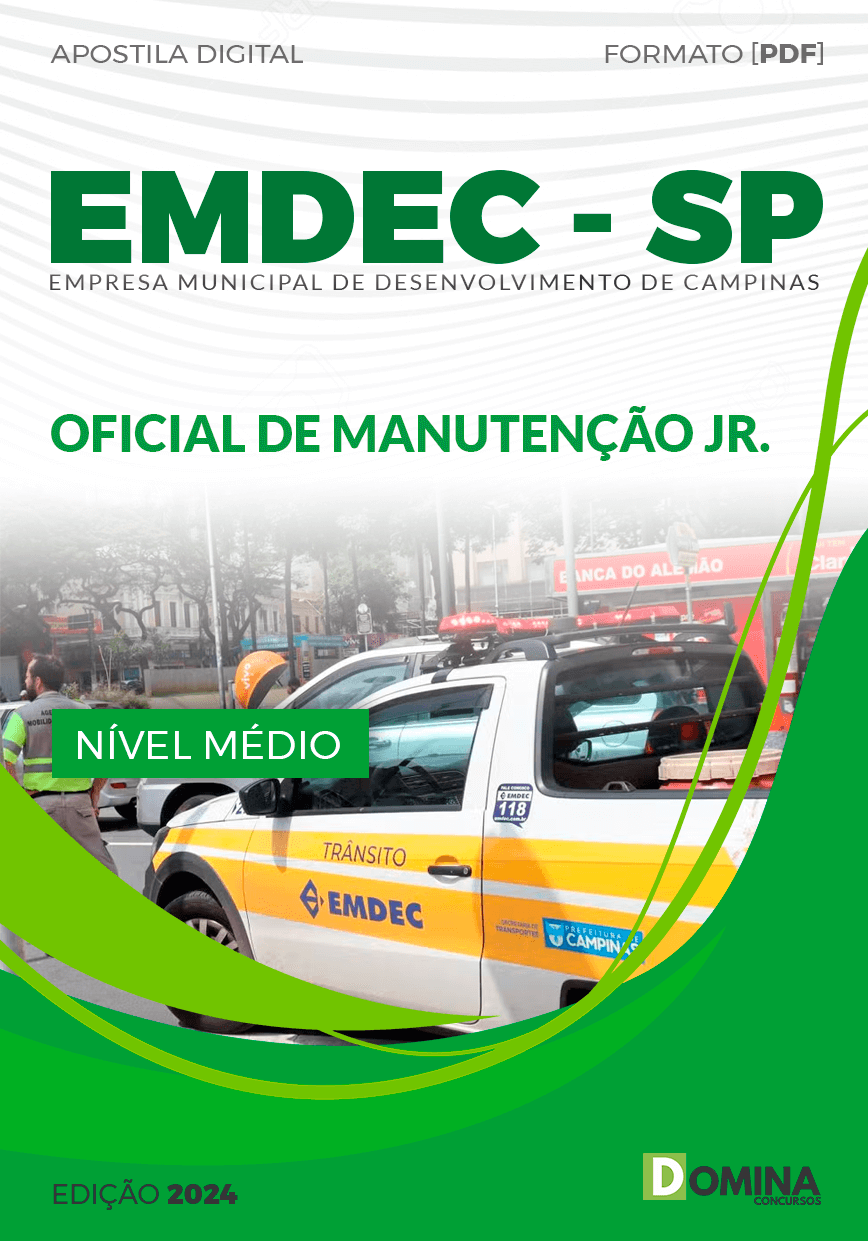 Apostila EMDEC SP 2024 Oficial Manutenção