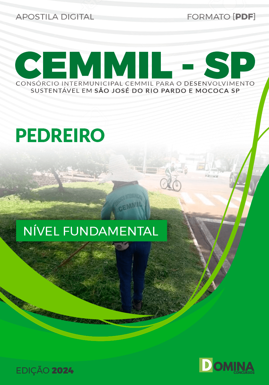 Apostila CEMMIL SP 2024 Pedreiro
