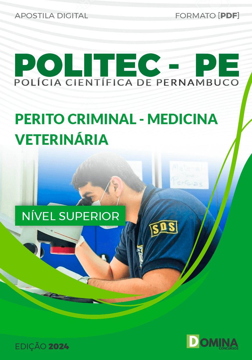 Apostila POLITEC PE 2024 Perito Criminal Medicina Veterinária