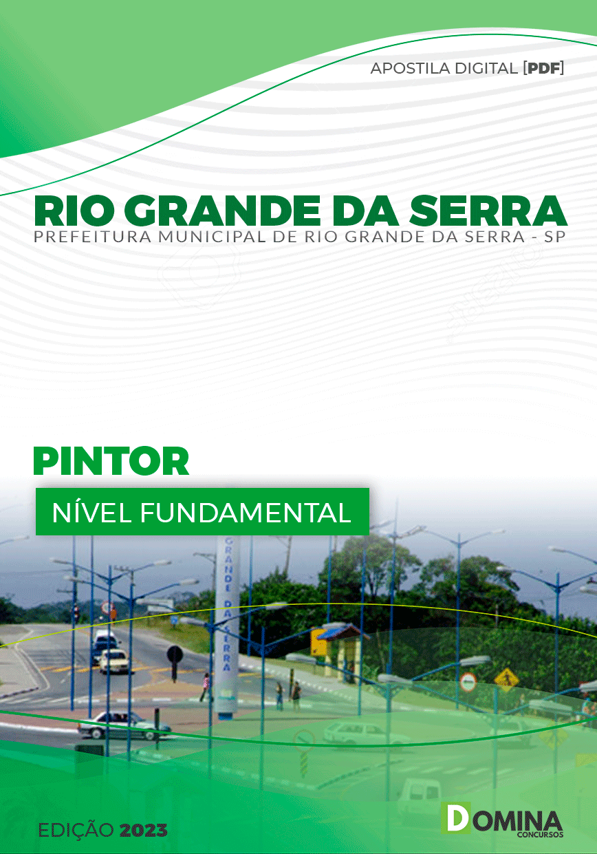 Apostila Pref Rio Grande Serra SP 2024 Pintor