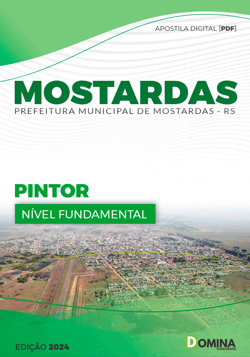 Apostila Prefeitura Mostardas RS 2024 Pintor