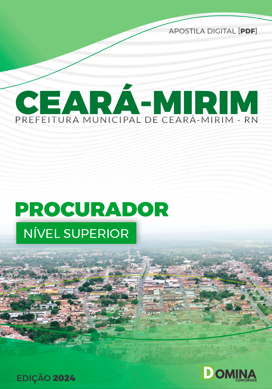 Apostila Pref Ceará Mirim RN 2024 Procurador