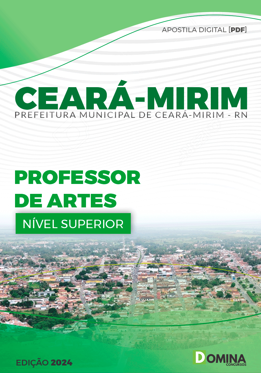Apostila Pref Ceará Mirim RN 2024 Professor de Artes