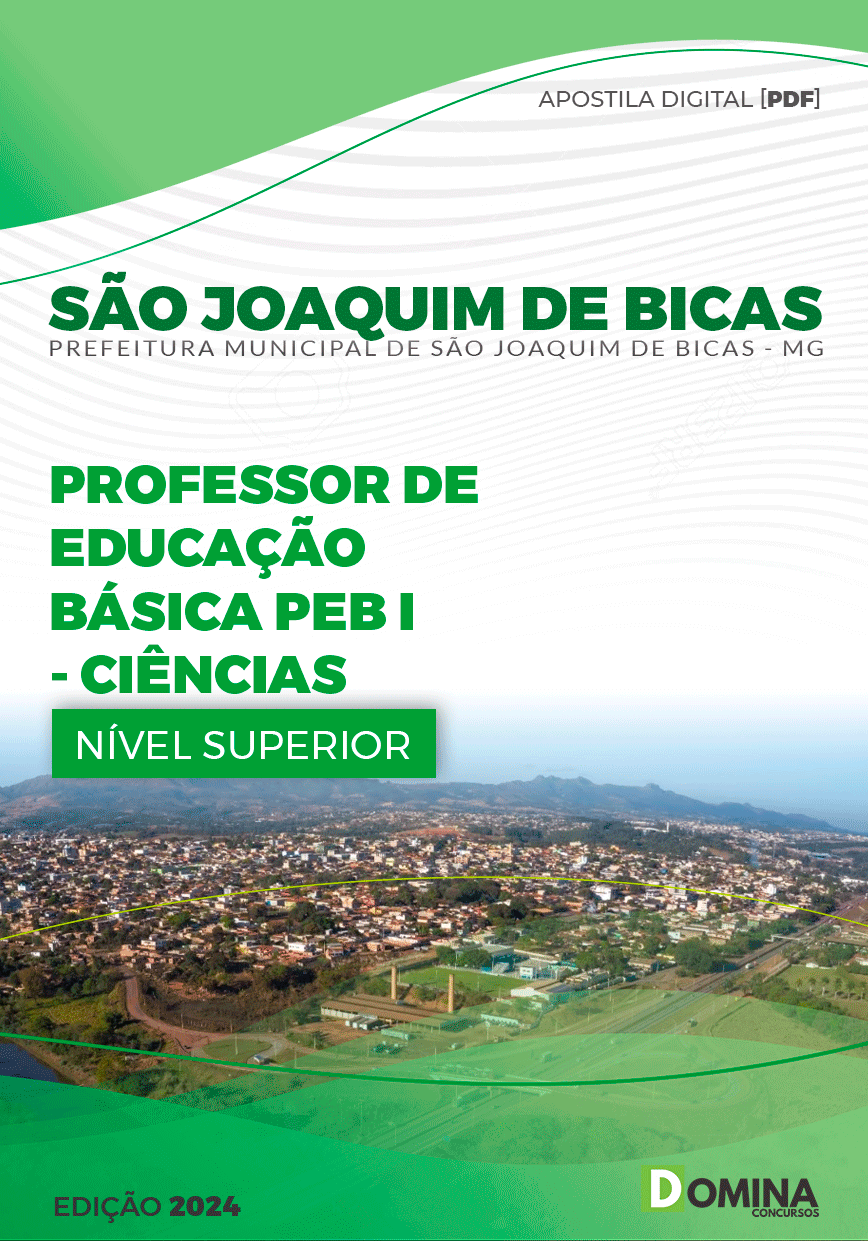 Apostila Pref São Joaquim de Bicas MG 2024 Professor Ciências
