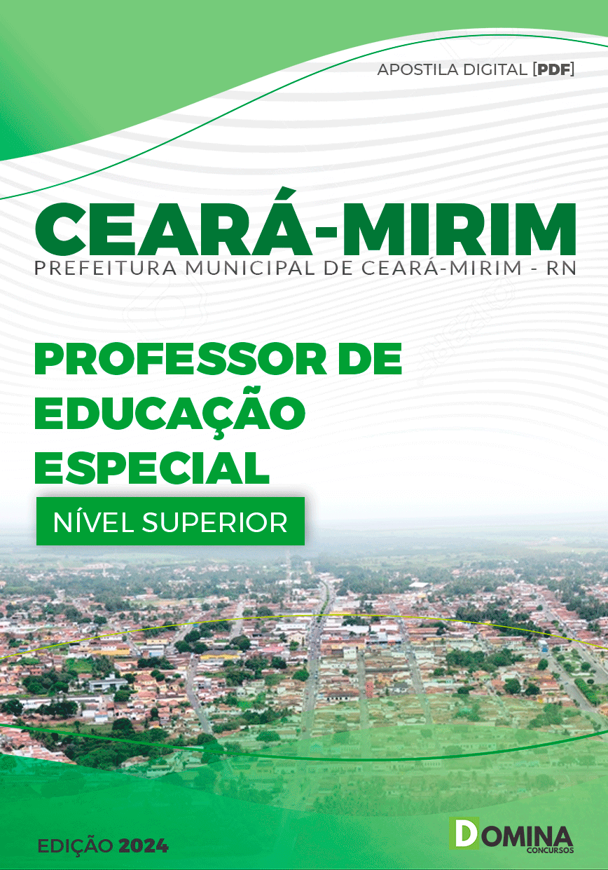 Apostila Pref Ceará Mirim RN 2024 Professor Educação Especial