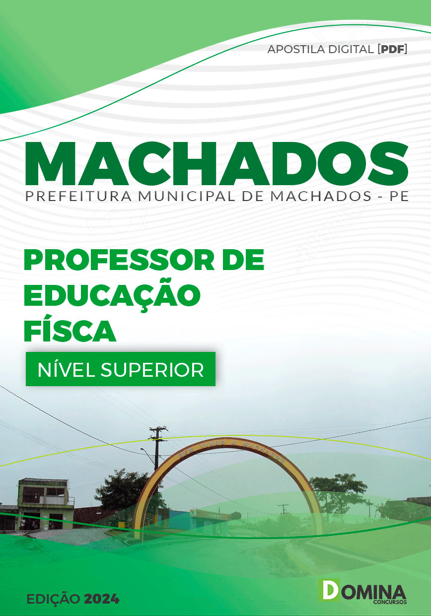 Apostila Pref Machados PE 2024 Professor Educação Física