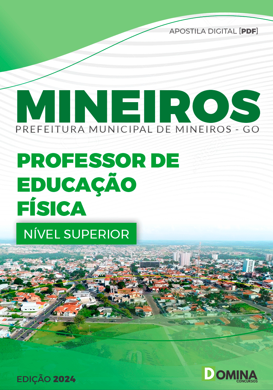 Apostila Prefeitura Mineiros GO 2024 Professor Educação Física