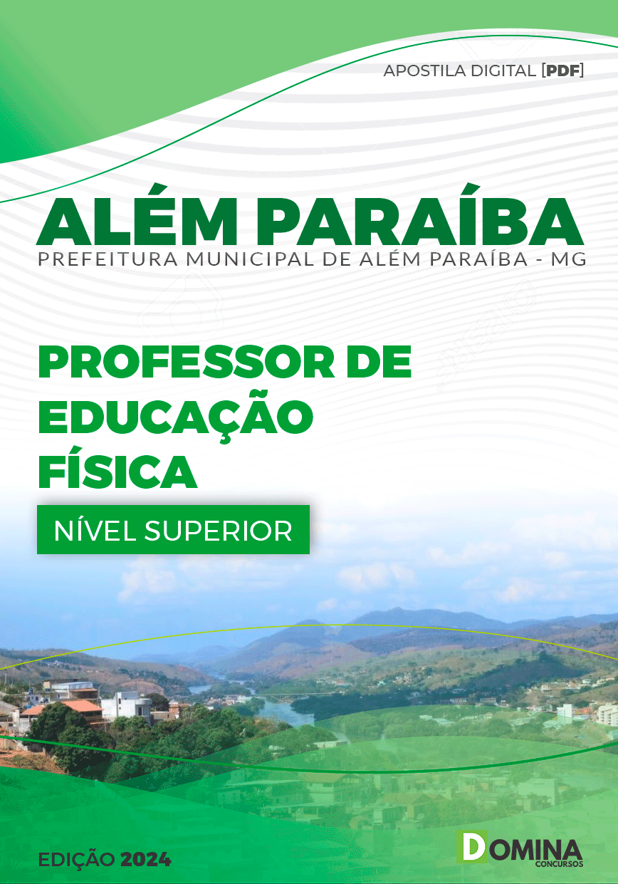 Apostila Prefeitura Além Paraíba MG 2024 Prof de Educação Física