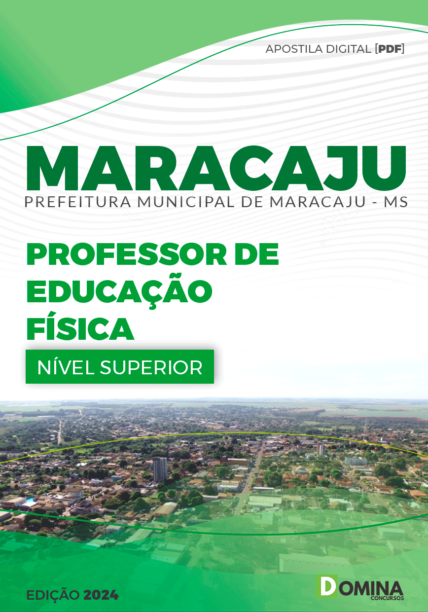 Apostila Pref Maracaju MS 2024 Professor Educação Física