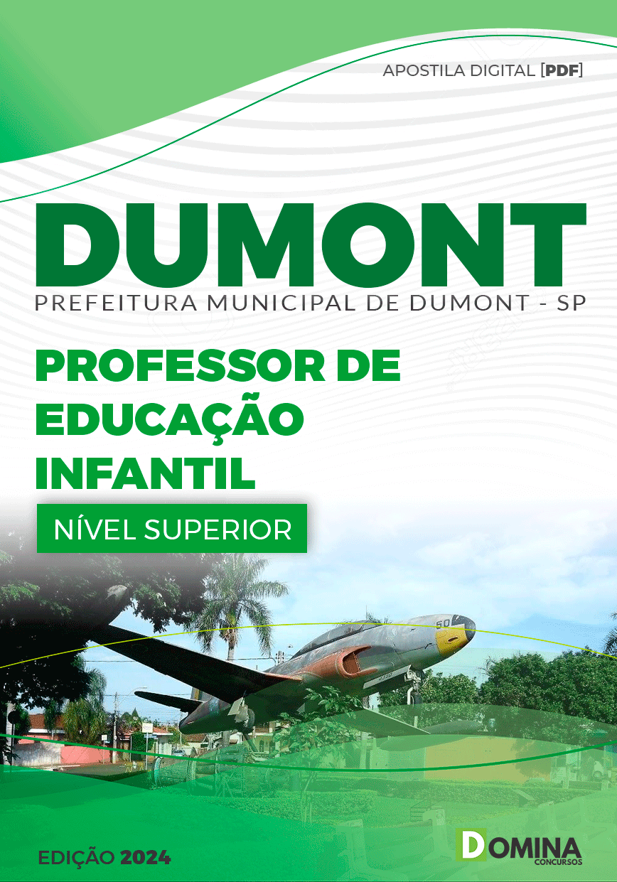 Apostila Pref Dumont SP 2024 Professor Educação Infantil