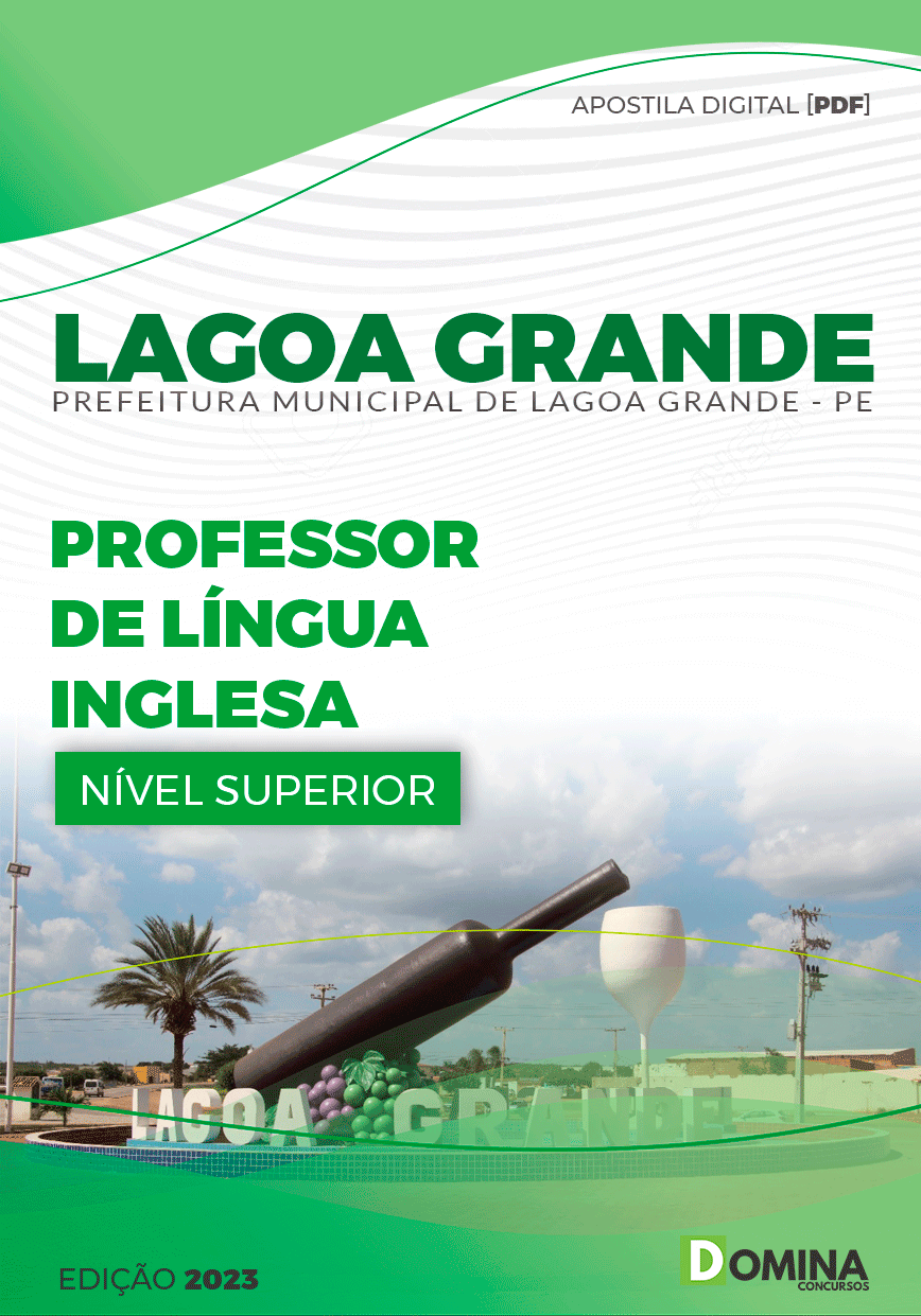 Apostila Pref Lagoa Grande PE 2024 Professor Inglês