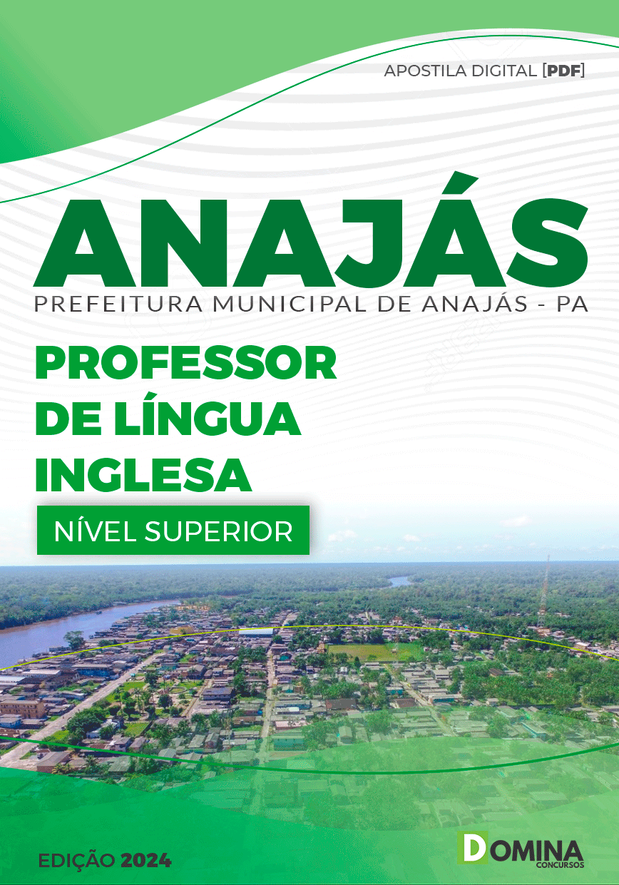 Apostila Pref Anajás PA 2024 Professor Língua Inglesa