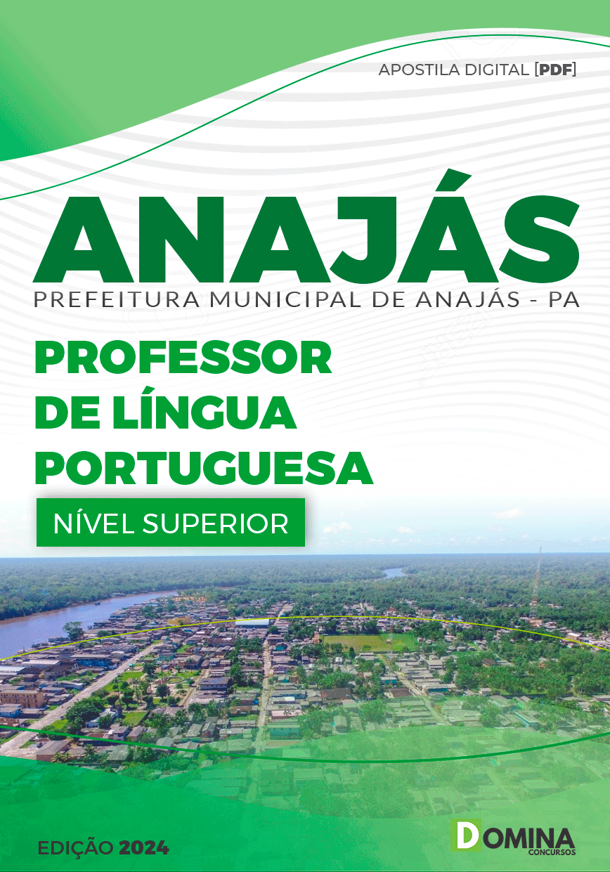 Apostila Pref Anajás PA 2024 Professor Língua Portuguesa