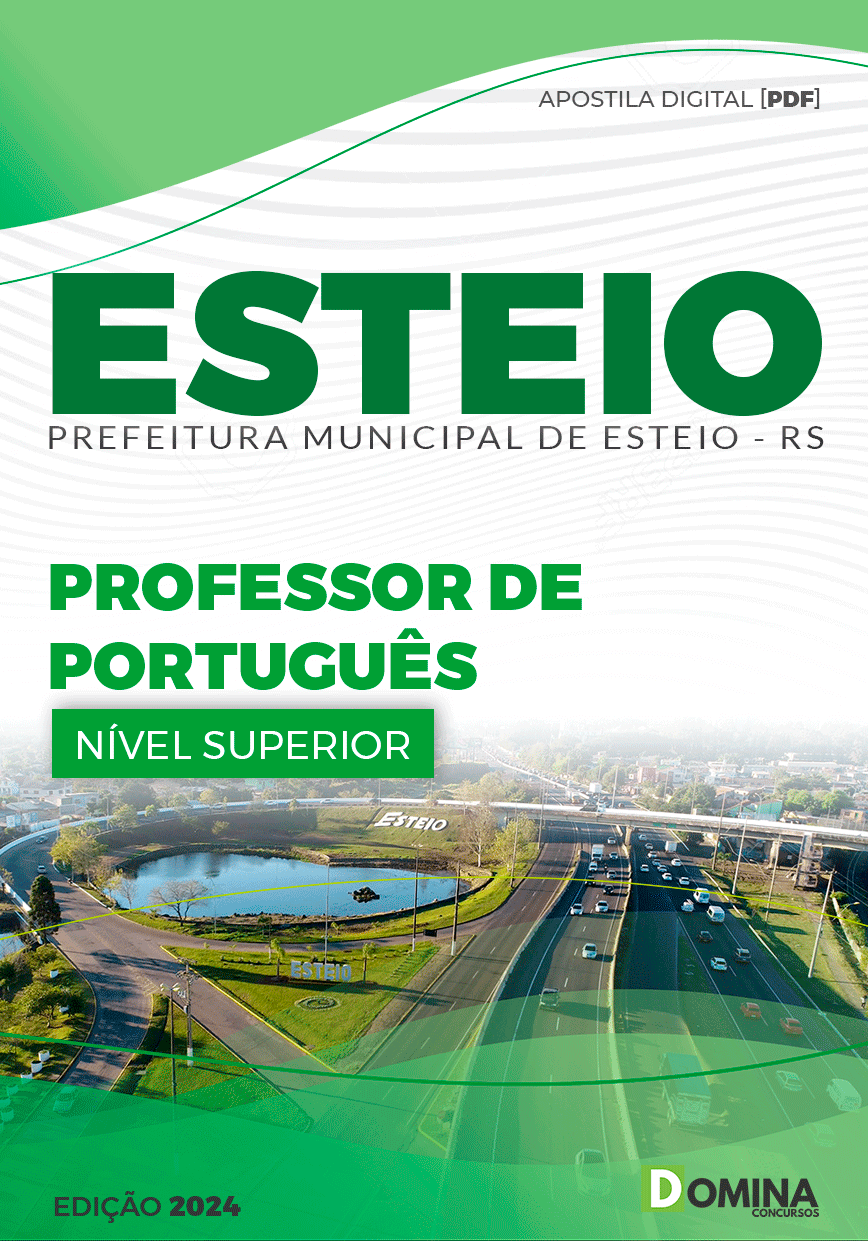 Apostila Pref Esteio RS 2024 Professor de Português
