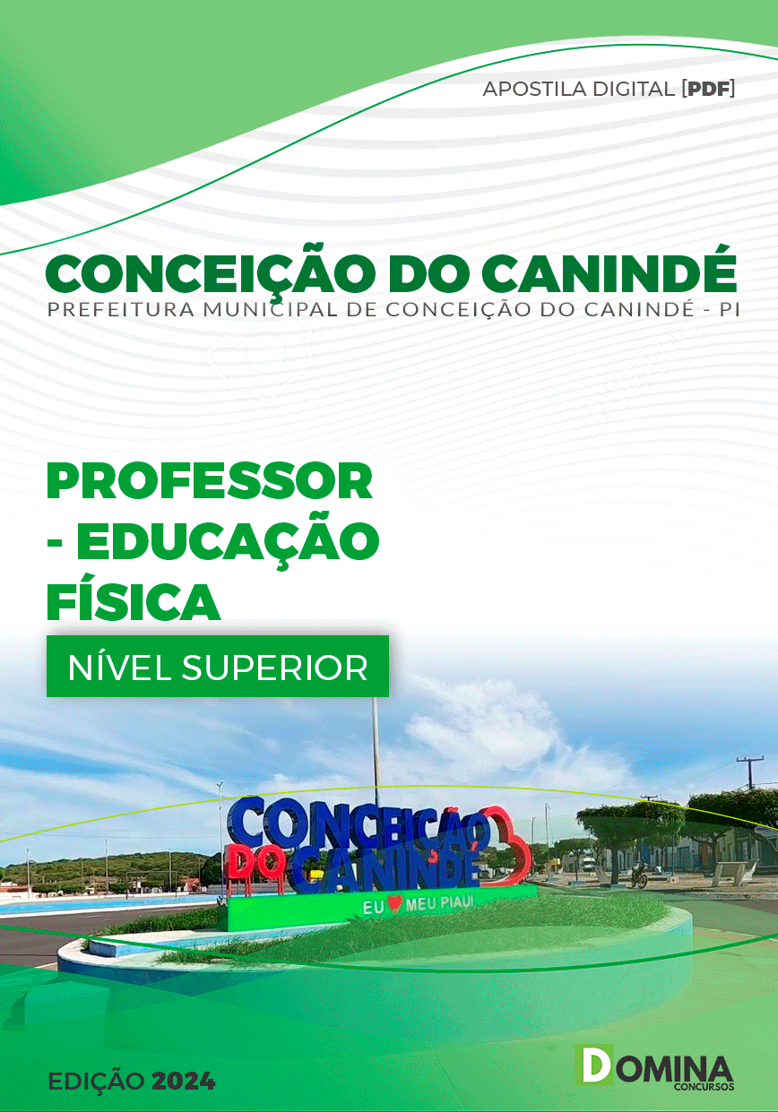 Apostila Pref Conceição do Canindé PI 2024 Professor Educação Física