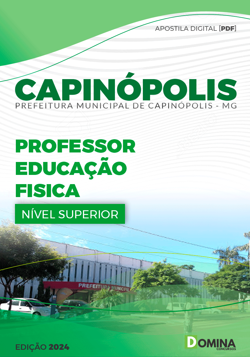 Apostila Pref Capinópolis MG 2024 Professor de Educação Física