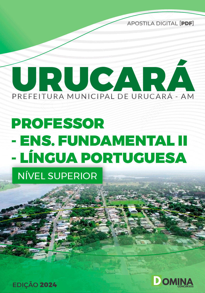 Apostila Pref Urucará AM 2024 Professor Língua Portuguesa