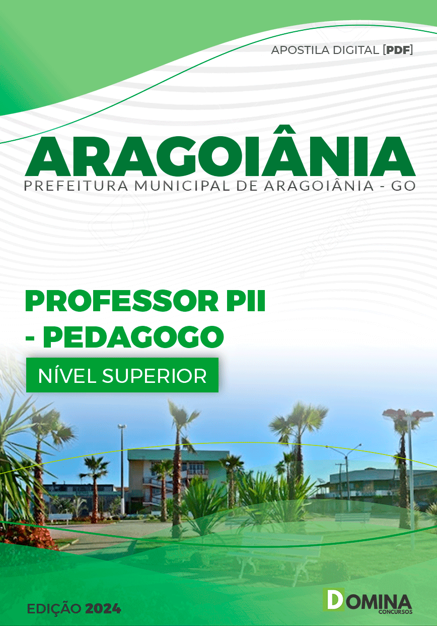 Apostila Pref Aragoiânia GO 2024 Professor