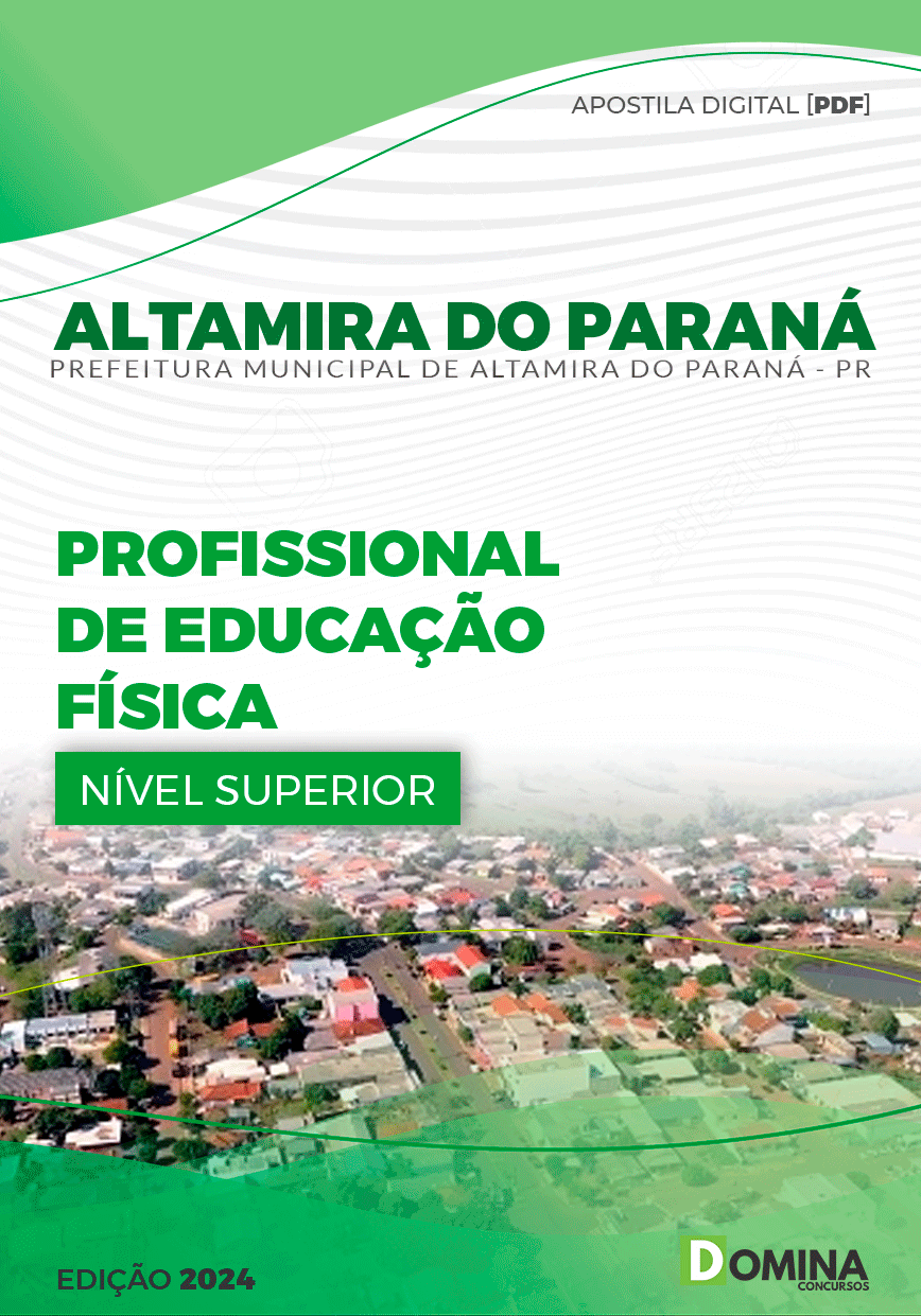 Apostila Pref Altamira Do Paraná PR 2024 Professor Educação Física