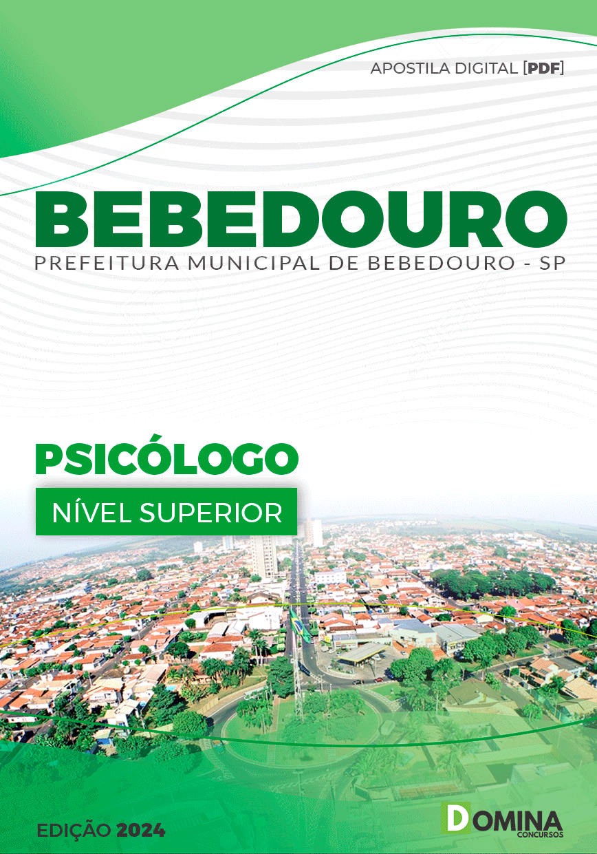 Apostila Pref Bebedouro SP 2024 Psicólogo