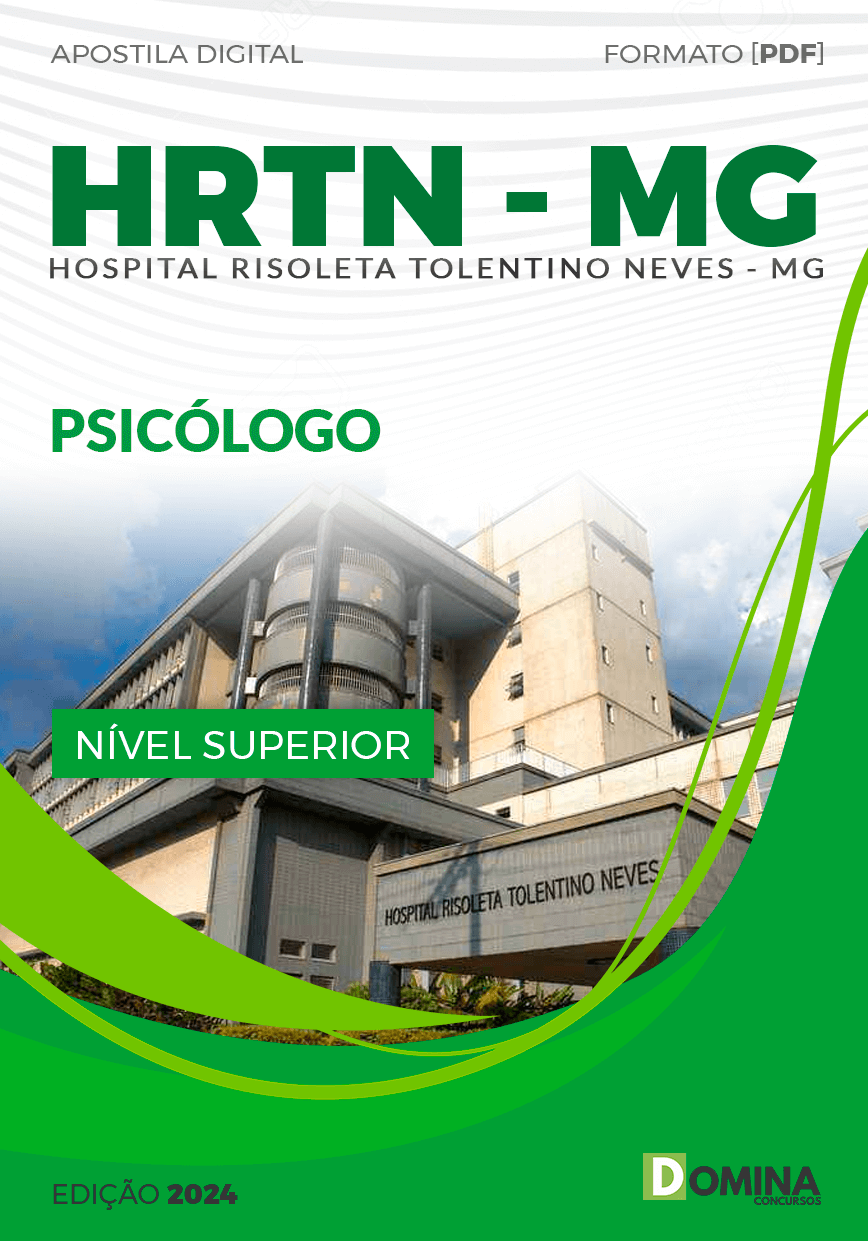 Apostila HRTN MG 2024 Psicólogo