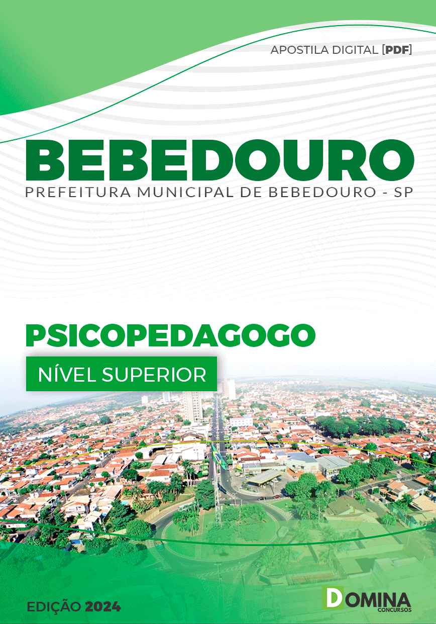 Apostila Pref Bebedouro SP 2024 Psicopedagogo