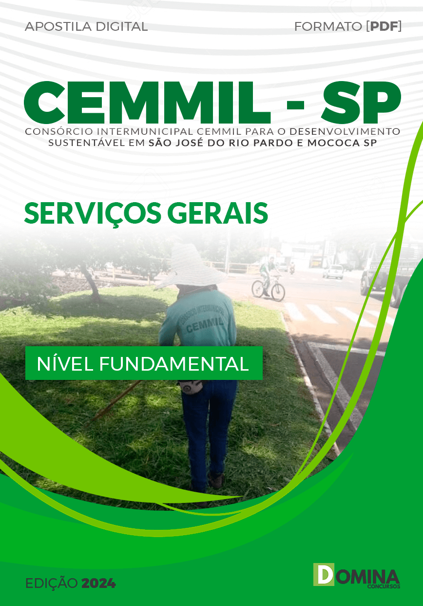 Apostila CEMMIL SP 2024 Serviços Gerais