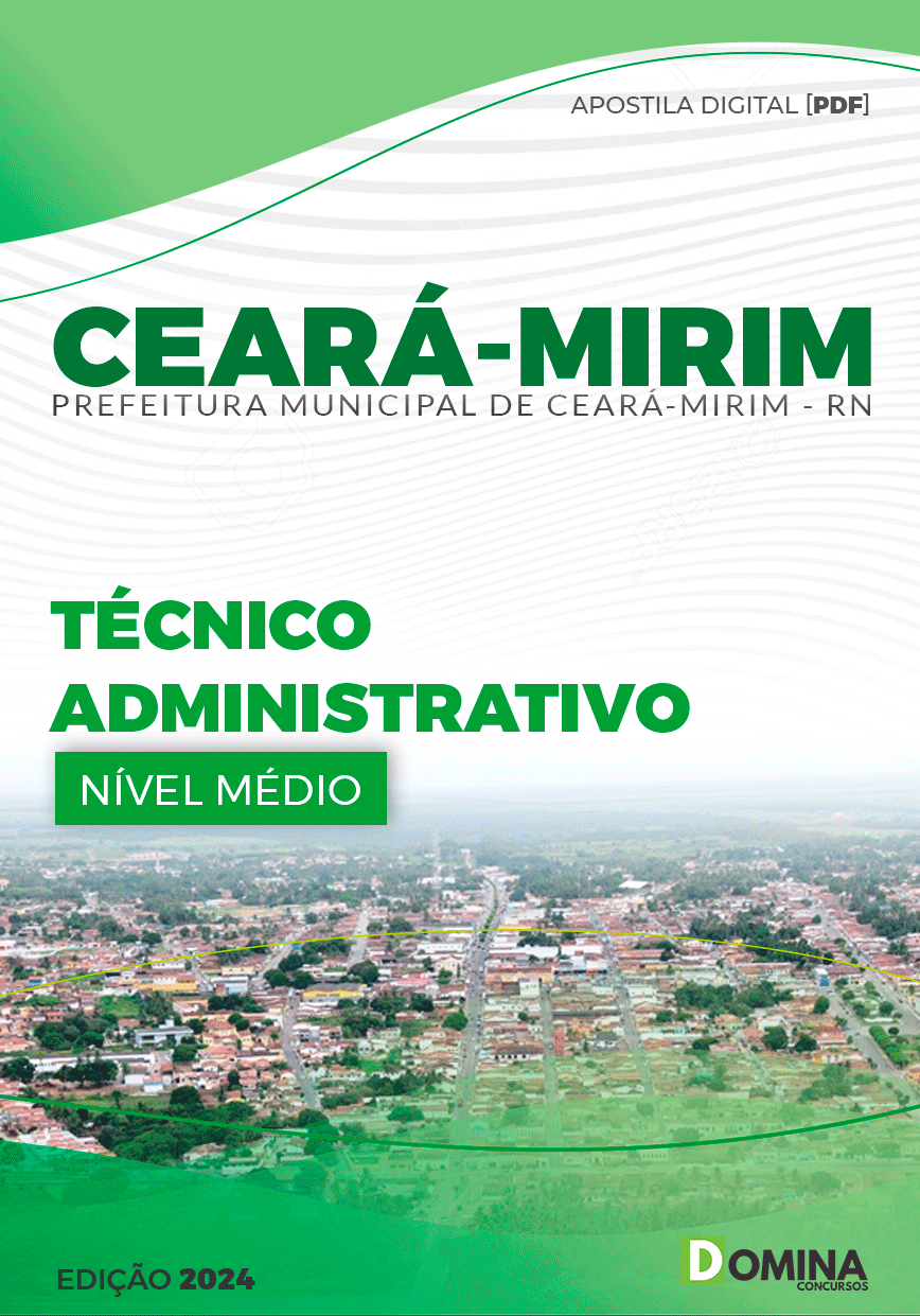 Apostila Pref Ceará Mirim RN 2024 Técnico Administrativo