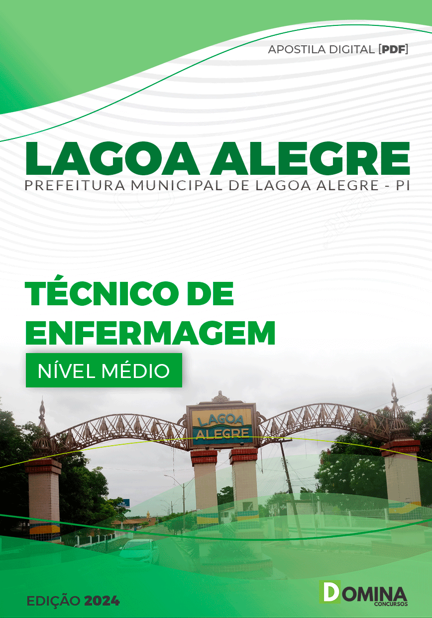 Apostila Prefeitura Lagoa Alegre PI 2024 Técnico de Enfermagem