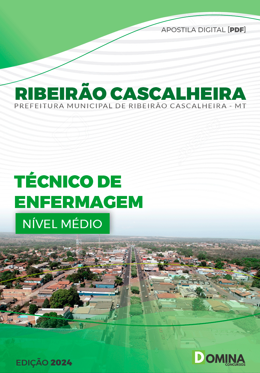 Apostila Pref Ribeirão Cascalheira MT 2024 Técnico Enfermagem