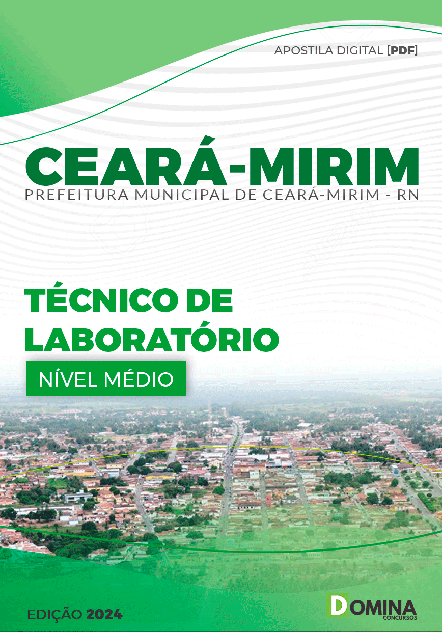 Apostila Pref Ceará Mirim RN 2024 Técnico de Laboratório