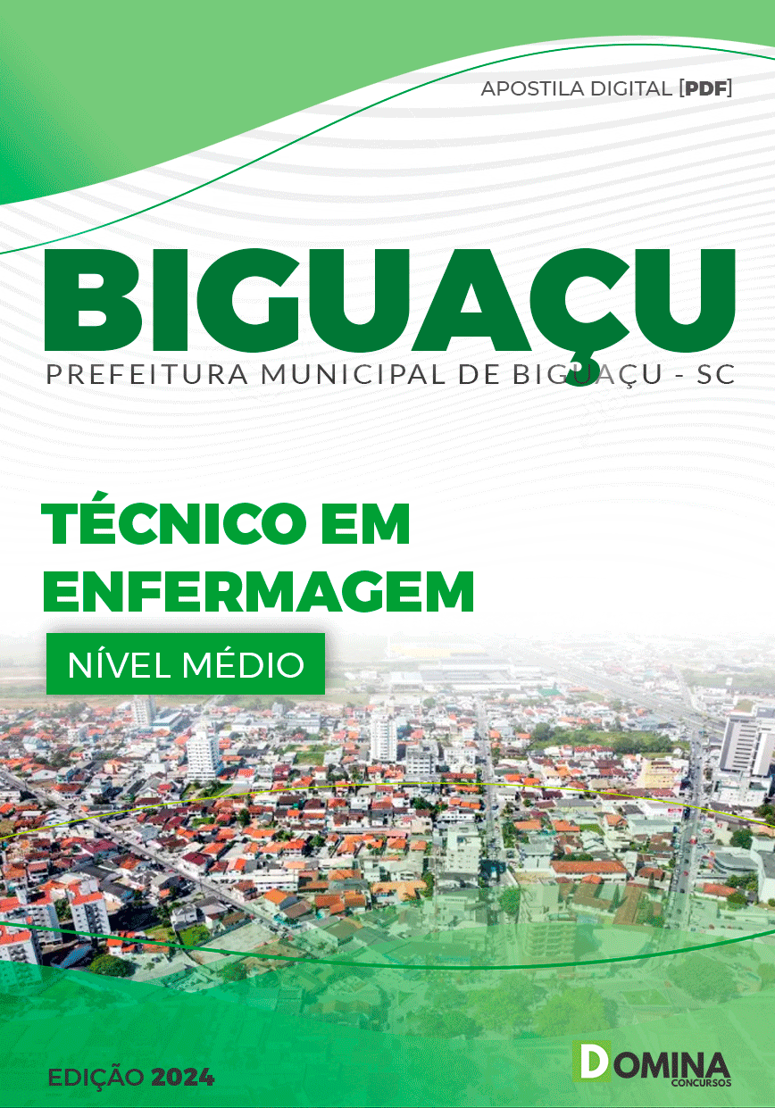 Apostila Prefeitura Biguaçu SC 2024 Técnico em Enfermagem
