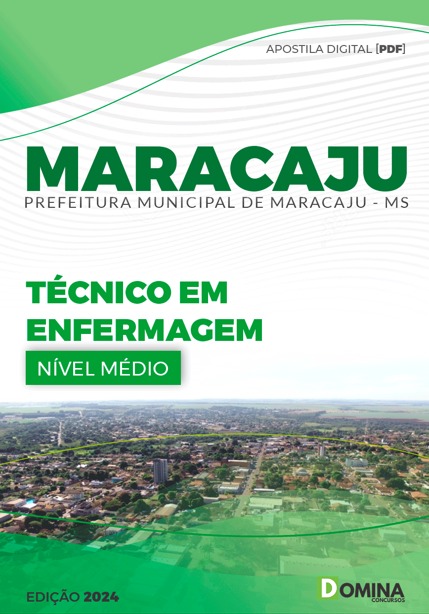 Apostila Pref Maracaju MS 2024 Técnico Enfermagem
