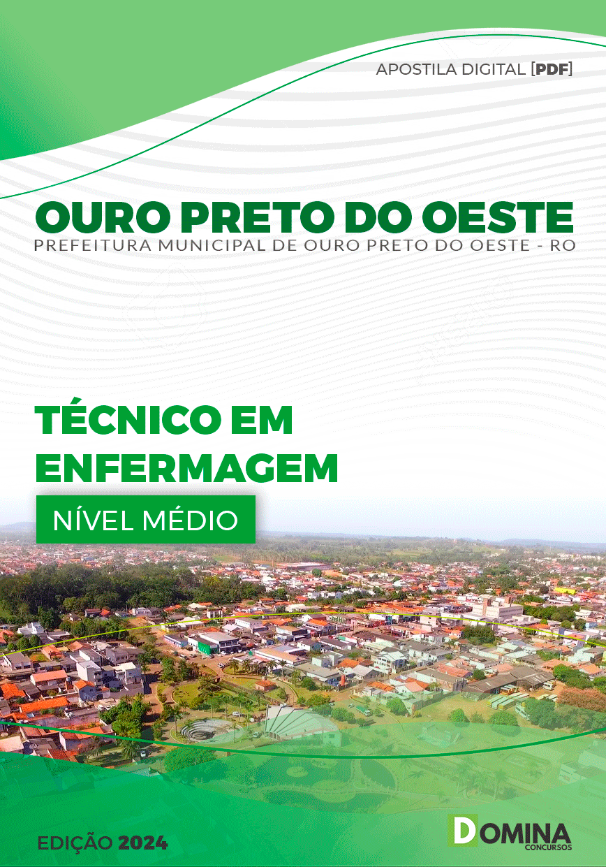Apostila Pref Ouro Preto do Oeste RO 2024 Técnico Enfermagem