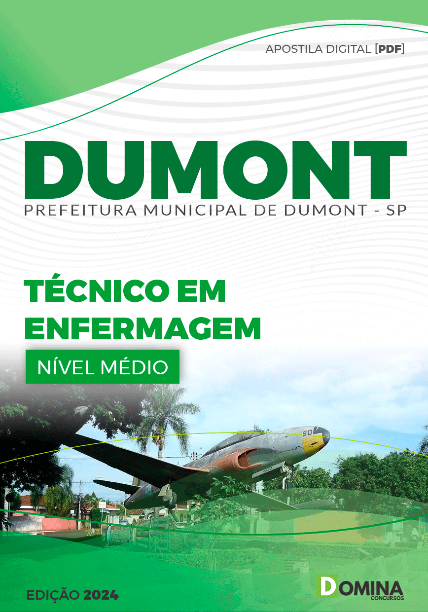 Apostila Pref Dumont SP 2024 Técnico Enfermagem