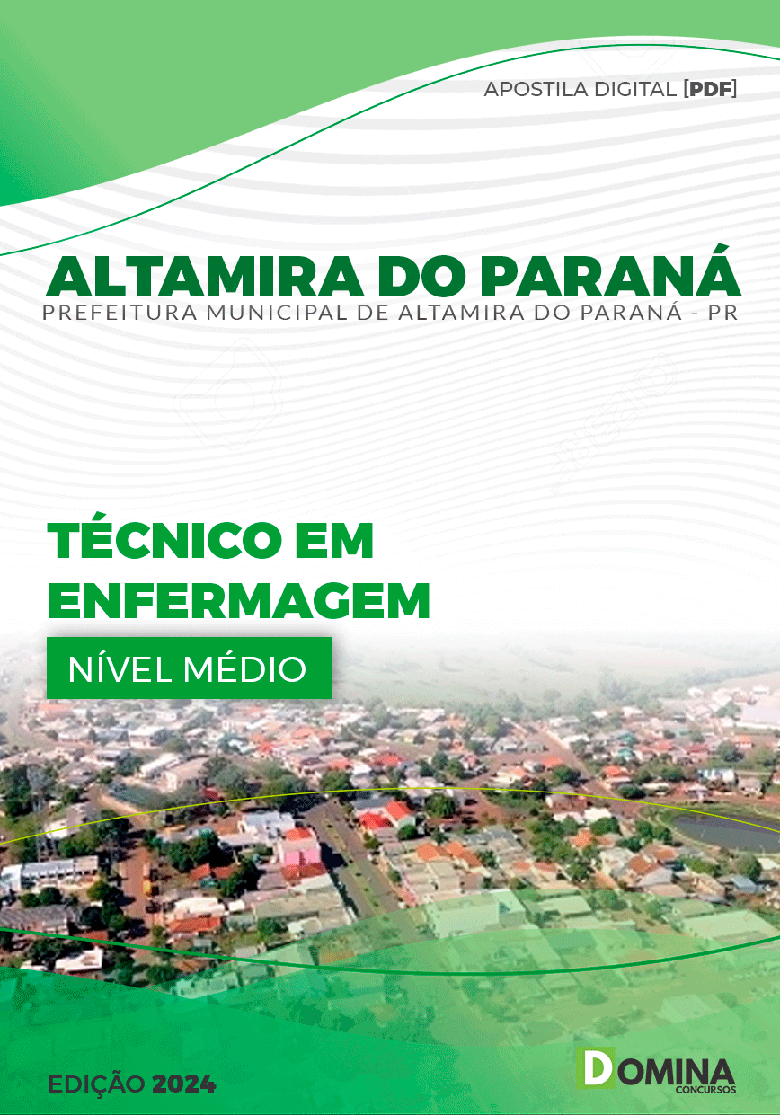 Apostila Pref Altamira Do Paraná PR 2024 Técnico Enfermagem
