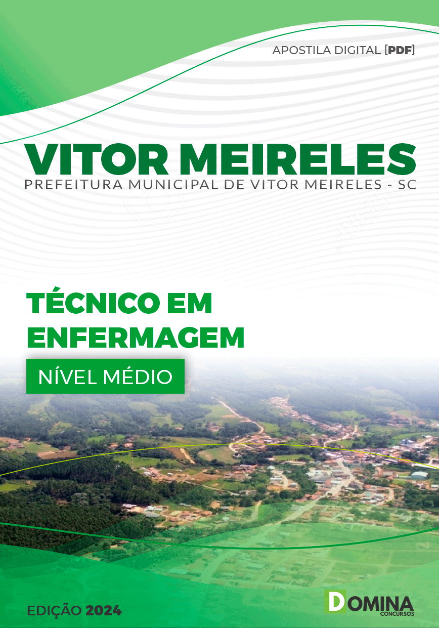 Apostila Pref Vitor Meireles SC 2024 Técnico em Enfermagem