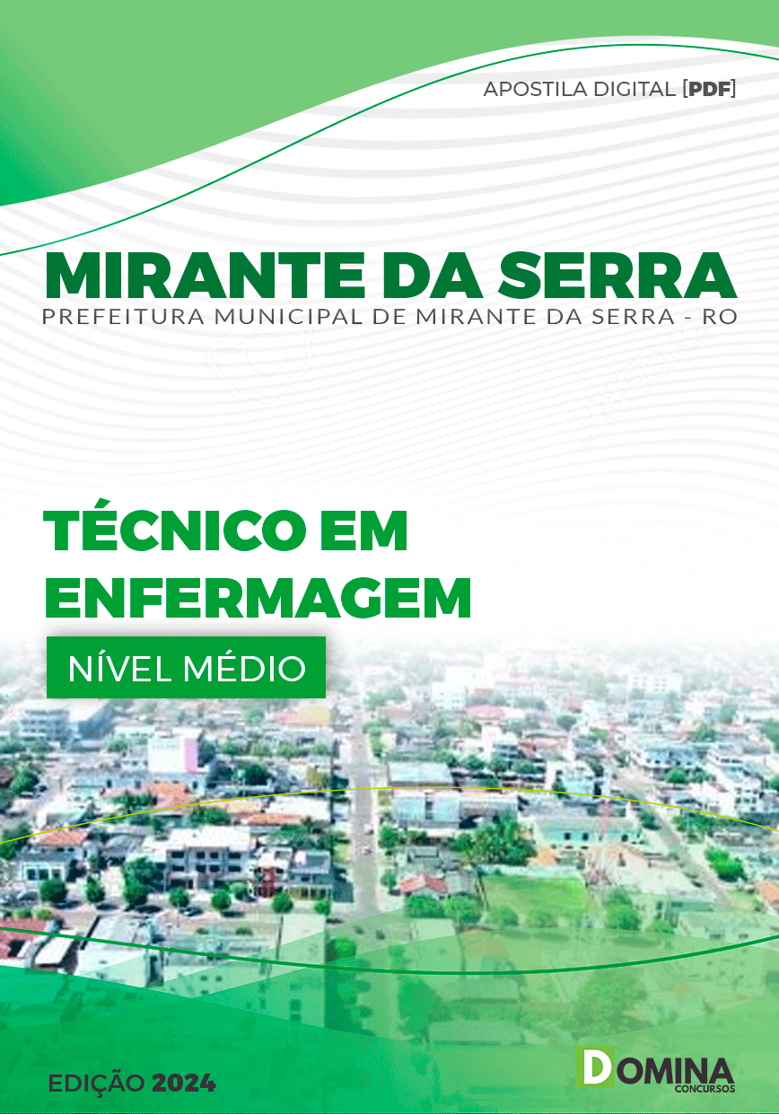 Apostila Pref Mirante da Serra RO 2024 Técnico em Enfermagem