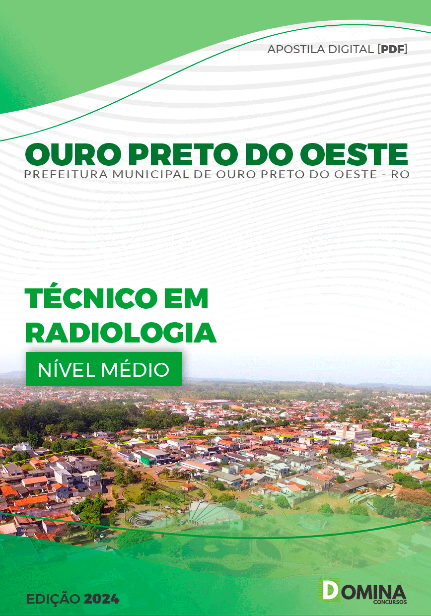 Apostila Pref Ouro Preto do Oeste RO 2024 Técnico Radiologia