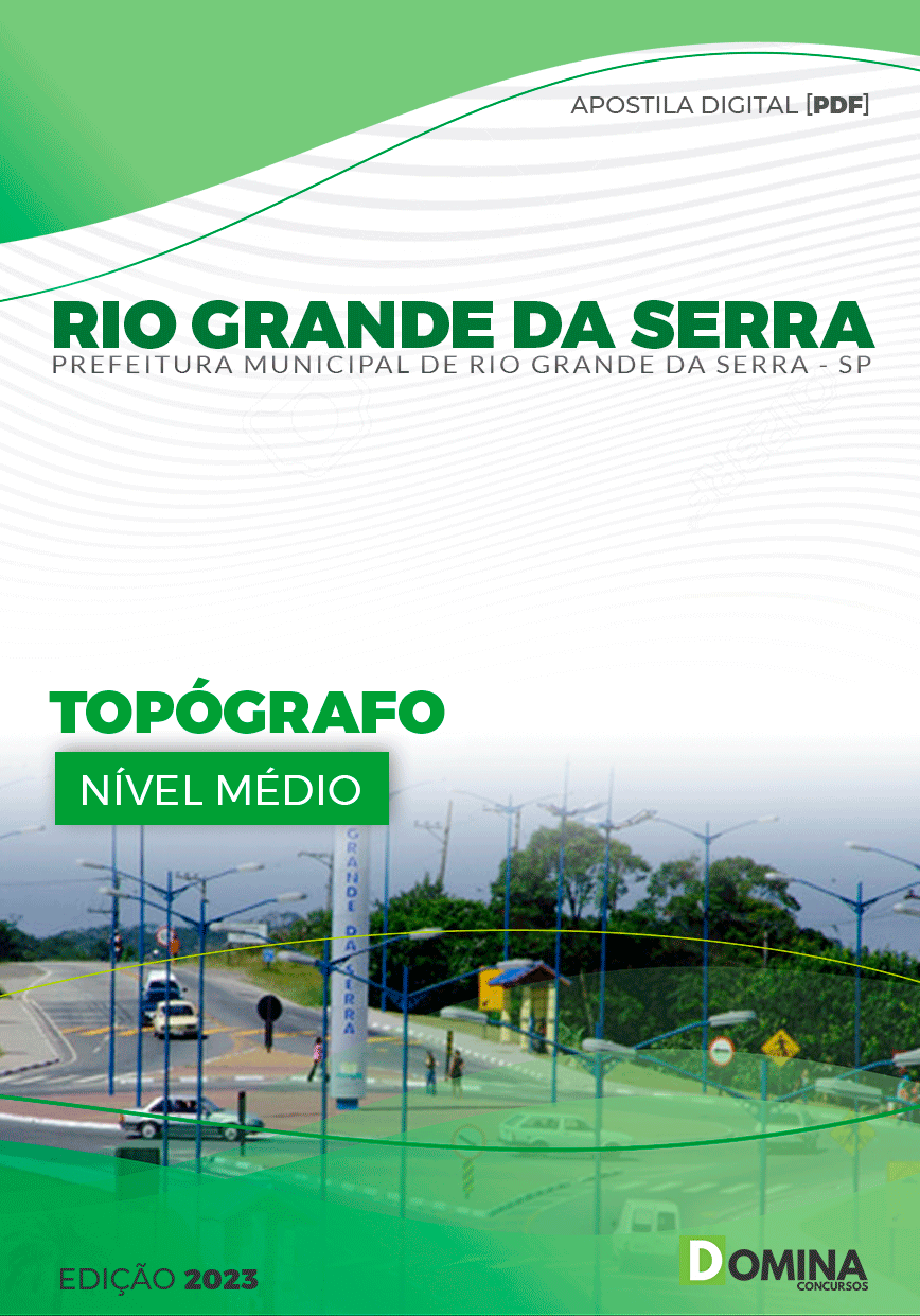 Apostila Pref Rio Grande Serra SP 2024 Topógrafo