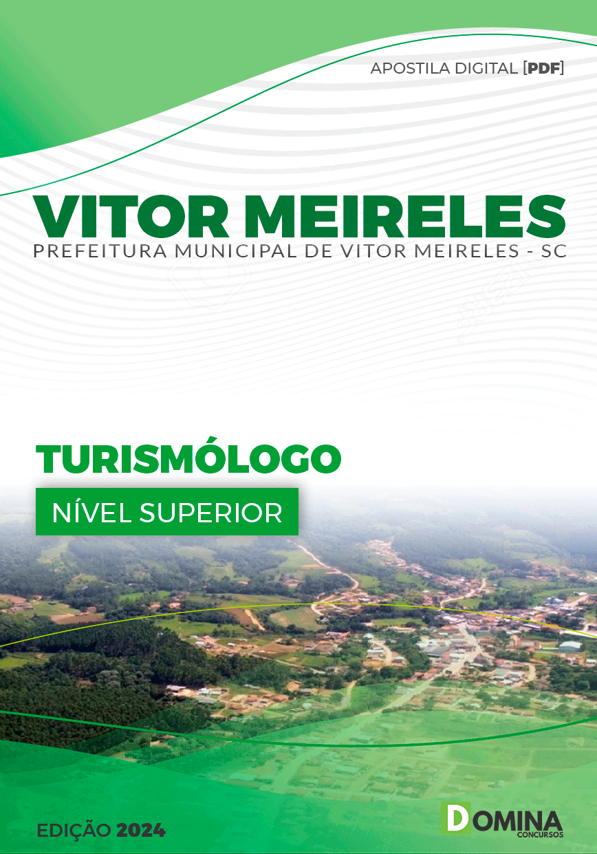 Apostila Pref Vitor Meireles SC 2024 Turismólogo
