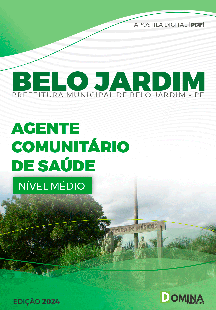 Apostila Prefeitura Belo Jardim PE 2024 Agente Comunitário De Saúde