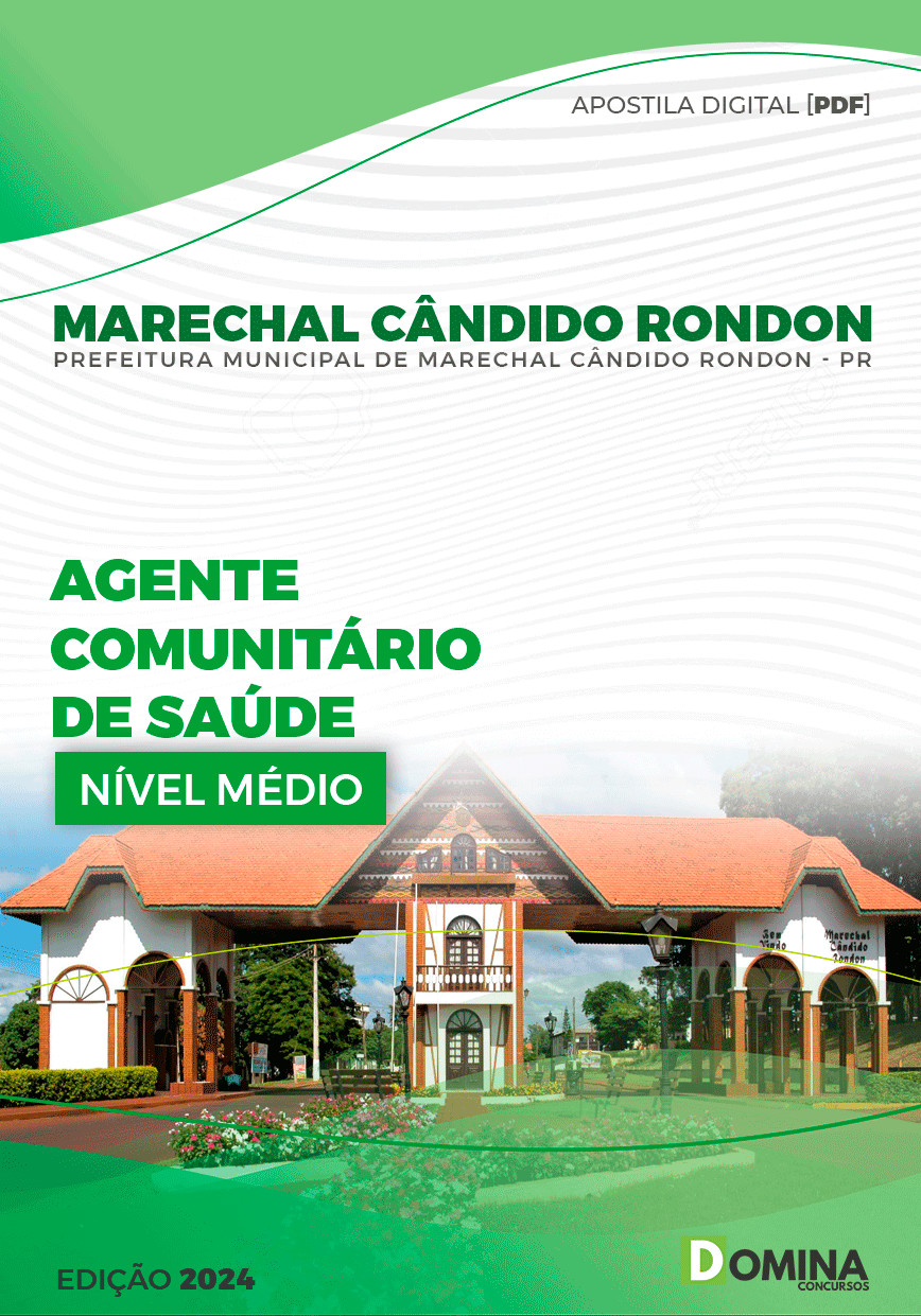 Apostila Marechal Cândido Rondon PR 2024 Ag Comunit Saúde