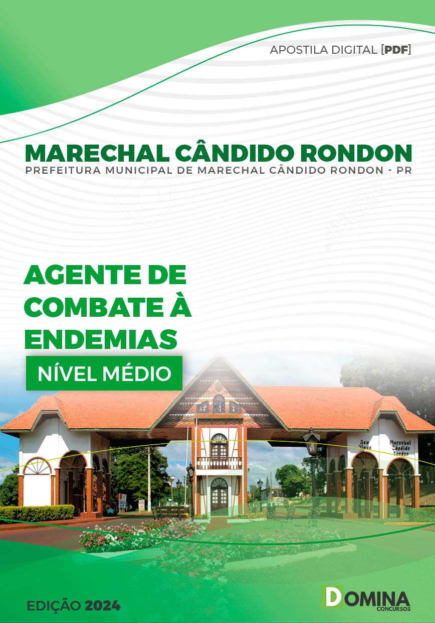 Apostila Marechal Cândido Rondon PR 2024 Ag Comb Endemias