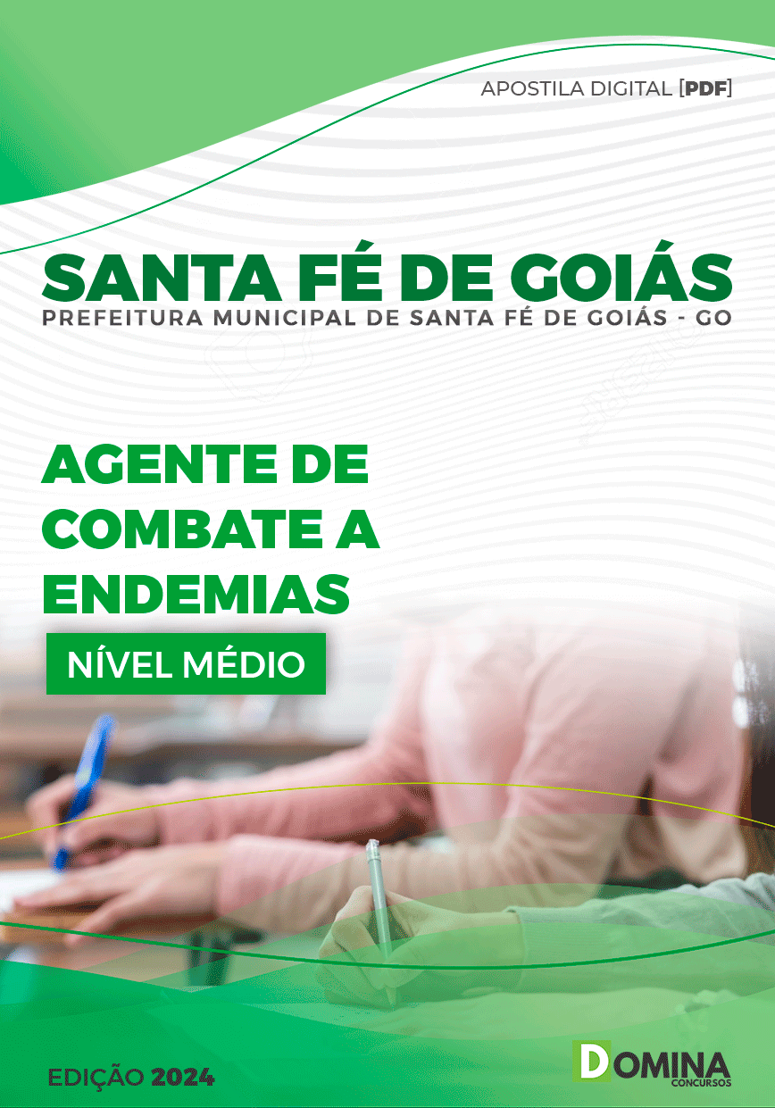 Apostila Pref Santa Fé Goiás GO 2024 Agente Combate Endemias