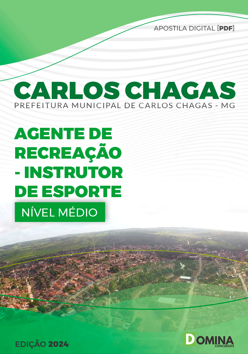 Apostila Prefeitura Carlos Chagas MG 2024 Instrutor de Esporte