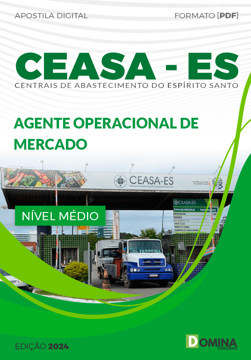 Apostila CEASA ES 2024 Agente Operacional de Mercado