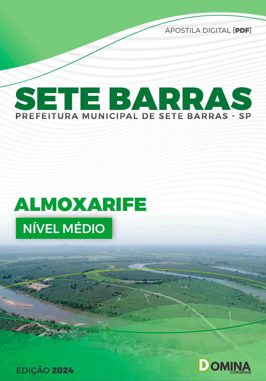 Apostila Prefeitura Sete Barras SP 2024 Almoxarife