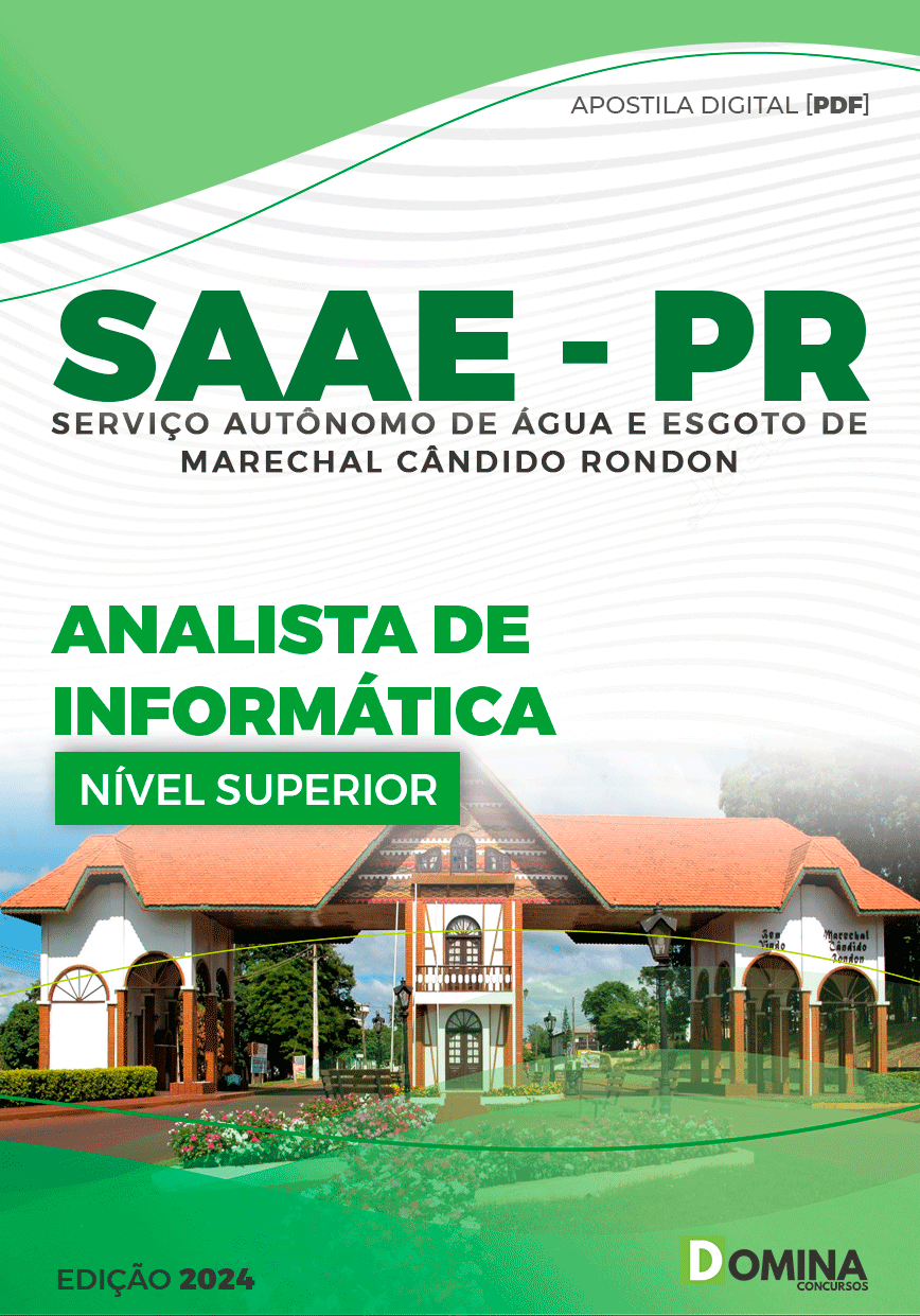 Apostila SAAE Marechal Cândido Rondon PR 2024 An Informática