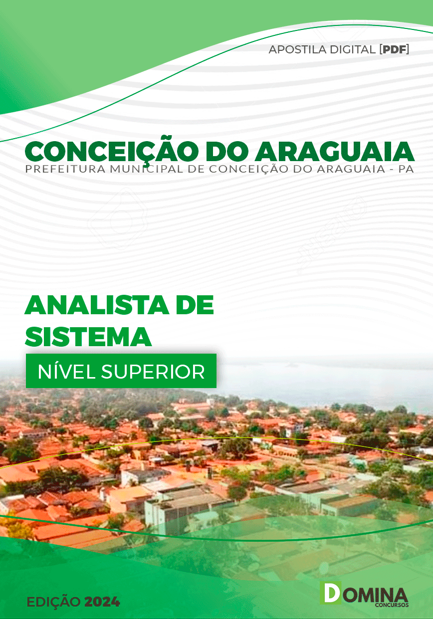 Apostila Prefeitura Conceição do Araguaia PA 2024 Analista De Sistemas